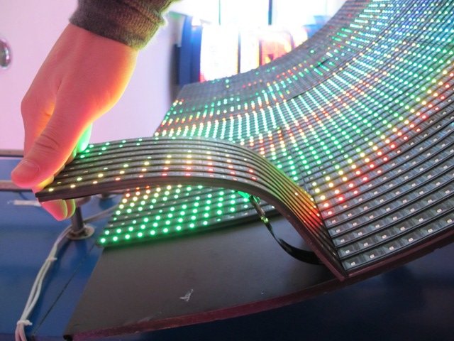 Выставочный стенд с использованием led-технологий